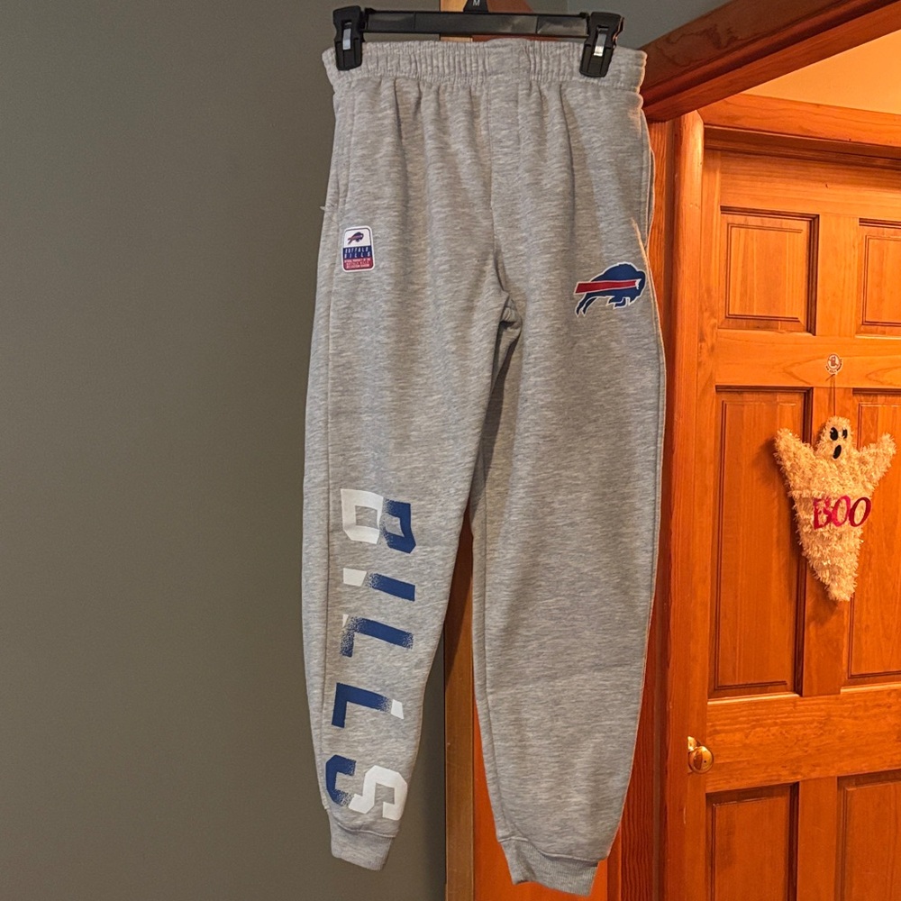 Gray Buffalo Bills Kids Sweatpants